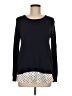 Croft & Barrow Polka Dots Blue Pullover Sweater Size M - photo 1