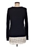 Croft & Barrow Polka Dots Blue Pullover Sweater Size M - photo 2