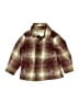 Old Navy 100% Polyester Plaid Brown Jacket Size 3T - photo 1