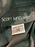 Scott McClintock Solid Black Formal Skirt Size 14 - photo 4