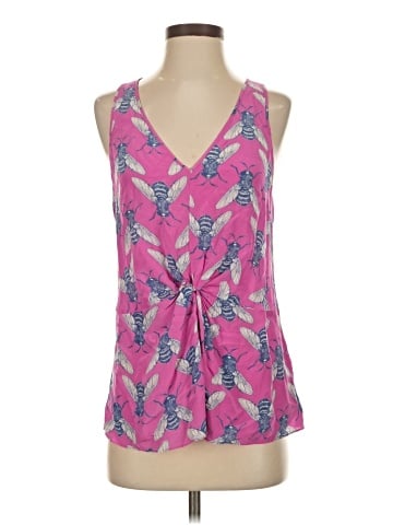 Leifnotes Sleeveless Silk Top (view 1)