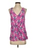 Leifnotes 100% Silk Pink Sleeveless Silk Top Size 4 - photo 1