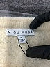 MIOU MUSE Ivory Turtleneck Sweater Size S - photo 7