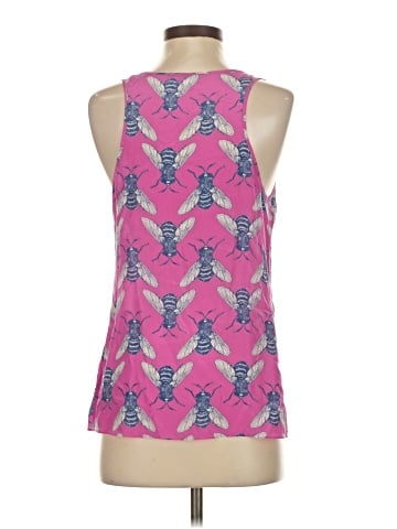 Leifnotes Sleeveless Silk Top (view 2)