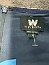 W by Worth 100% Linen Graphic Gray Formal Skirt Size 0 - photo 4