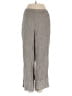 Assorted Brands Chevron-herringbone Gray Ivory Casual Pants Size 0 - photo 1