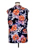 Jones Studio Floral Blue Sleeveless Blouse Size 1X - photo 2