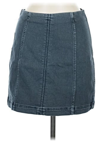 Free People Denim Skirt (view 1)