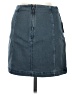 Free People Solid Blue Denim Skirt Size 8 - photo 2