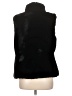 Lands' End 100% Polyester Black Faux Fur Vest Size M (petite) - photo 2