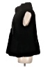 Lands' End 100% Polyester Black Faux Fur Vest Size M (petite) - photo 5