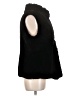 Lands' End 100% Polyester Black Faux Fur Vest Size M (petite) - photo 4