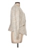 MNG Suit Tweed Ivory Blazer Size 10 - photo 4