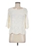 Very J Ivory 3/4 Sleeve Top Size Med - Lg - photo 1