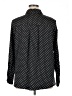 H&M 100% Polyester Polka Dots Black Long Sleeve Blouse Size XL - photo 2