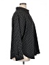 H&M 100% Polyester Polka Dots Black Long Sleeve Blouse Size XL - photo 4