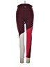 Athleta Color Block Burgundy Active Pants Size S - photo 1