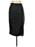 Assorted Brands Solid Black Casual Skirt Size L - photo 1