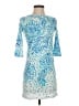 Lilly Pulitzer Print Blue Cocktail Dress Size XXS - photo 1