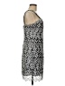 Aspeed Graphic Silver Cocktail Dress Size M - photo 4