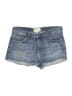 Current/Elliott Blue Denim Shorts Size 24 waist - photo 1