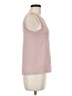Halogen Pink Sleeveless T-Shirt Size M - photo 4