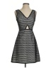 Elliatt 100% Polyester Chevron-herringbone Black Cocktail Dress Size XS - photo 1
