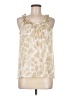 MICHAEL Michael Kors Ivory Sleeveless Blouse Size 6 - photo 1