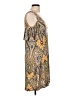 Veronica M. Paisley Brown Casual Dress Size L - photo 4