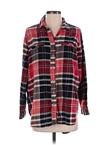 BDG Long Sleeve Button-Down Shirt (view 1)
