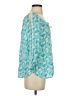 Walker & Wade Teal Blue 3/4 Sleeve Blouse Size XS - photo 4