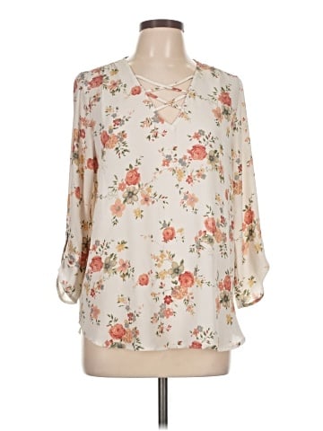 Sweet Rain 3/4 Sleeve Blouse (view 1)