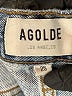 AGOLDE 100% Cotton Hearts Blue Jeans Size 25 waist - photo 7