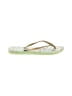 Havaianas Green Brown Flip Flops Size 7 - 8 - photo 1