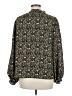 Max Studio Black Long Sleeve Blouse Size M - photo 2