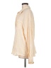 Automet 100% Rayon Color Block Ivory Long Sleeve Button-Down Shirt Size M - photo 5