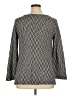 Chelsea & Theodore Chevron-herringbone Black Pullover Sweater Size XL - photo 2