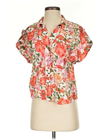 MNG Short Sleeve Blouse (view 1)