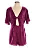 Essue 100% Polyester Burgundy Romper Size M - photo 1