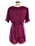 Essue 100% Polyester Burgundy Romper Size M - photo 2
