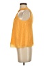 FRAME 100% Silk Orange Sleeveless Silk Top Size XS - photo 5