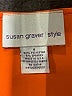 Susan Graver Orange Sleeveless T-Shirt Size 4 - photo 7