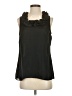 Milano Black Sleeveless Blouse Size S - photo 1