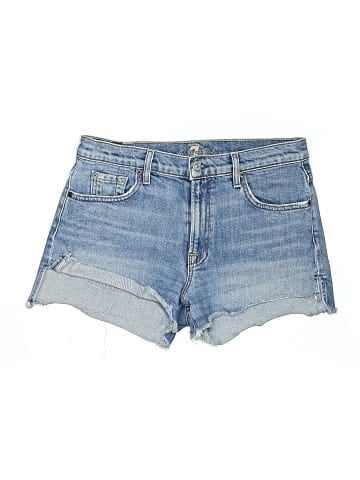 7 For All Mankind Denim Shorts (view 1)