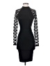 Soprano Graphic Black Cocktail Dress Size XS - photo 1