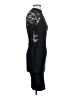 Soprano Graphic Black Cocktail Dress Size XS - photo 4