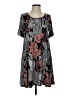 Voll Paisley Gray Casual Dress Size S - photo 1