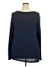Justify Blue Long Sleeve Top Size 2X - photo 2