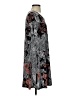 Voll Paisley Gray Casual Dress Size S - photo 4
