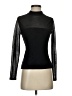 Aqua Black Long Sleeve Top Size S - photo 1